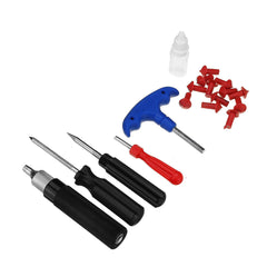 5pcs Tire Repair Mushroom Tools Kit for Motorcycle, Electric Bicycle, Bike