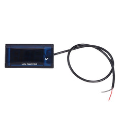 12-150V LED Digital Voltmeter Voltage Gauge Panel Meter with Bracket for Motorcycle, Scooter, Car