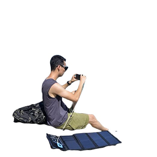 Foldable Portable Solar Charger USB 5V with SunPower Panel for Fast Smartphone Charging