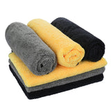 6PCS 16x32in Super Thick Soft Plush Microfiber Car Cleaning Towels - Convenient and Highly Absorbent