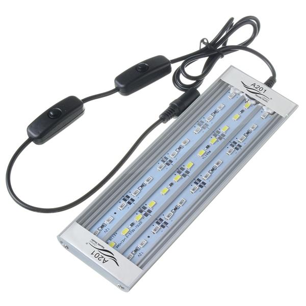 12W 20CM 5730 36SMD 1400LM LED Aquarium Light for Coral SPS LPS Reef Fish Tank