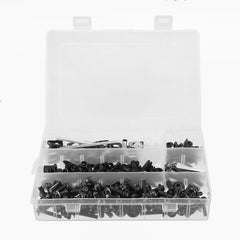 251pcs Motorcycle Sportbike Fairing Bolt Kit - Body Fasteners, Clips, Screws Set