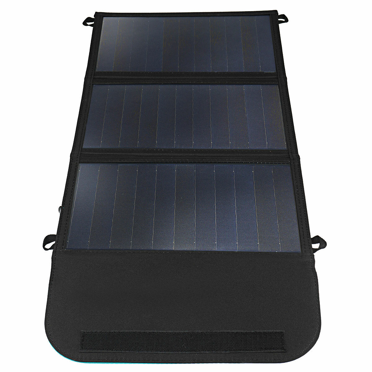 30W 18V Foldable Waterproof Shingled Solar Panel - Portable Monocrystalline Charger for Car, Camping, Phone