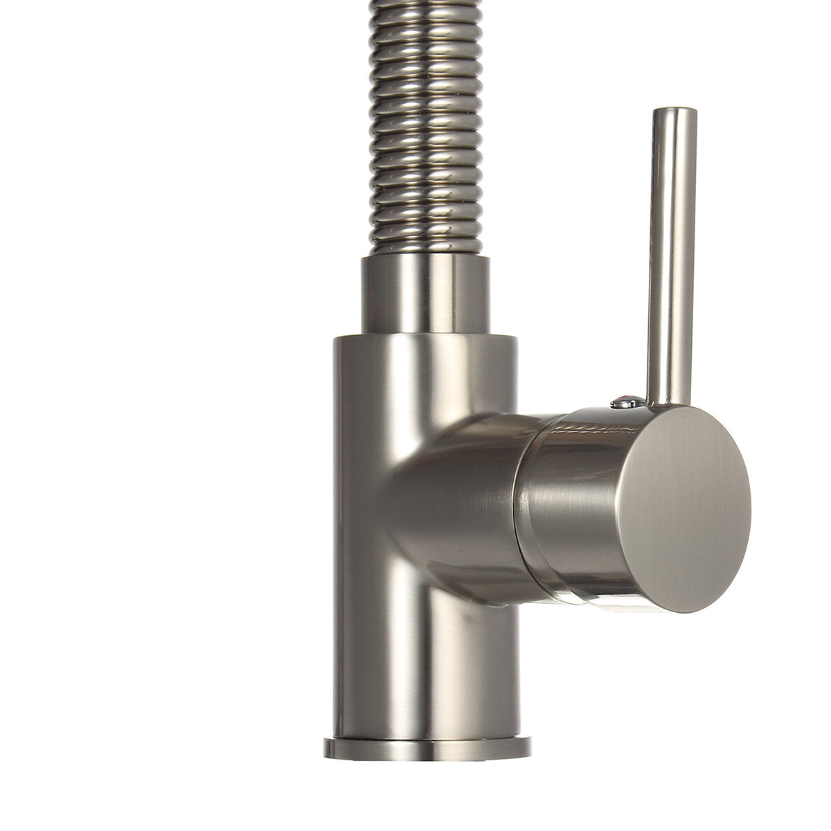 Single Handle Kitchen Faucet with Swivel Spout and Pull Down Spray Mixer Tap