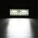 4/7 Inch 200W 400W Car LED Work Light Bar Spot Flood Beam 6000K-6500K White Waterproof for Off-road Truck Boat