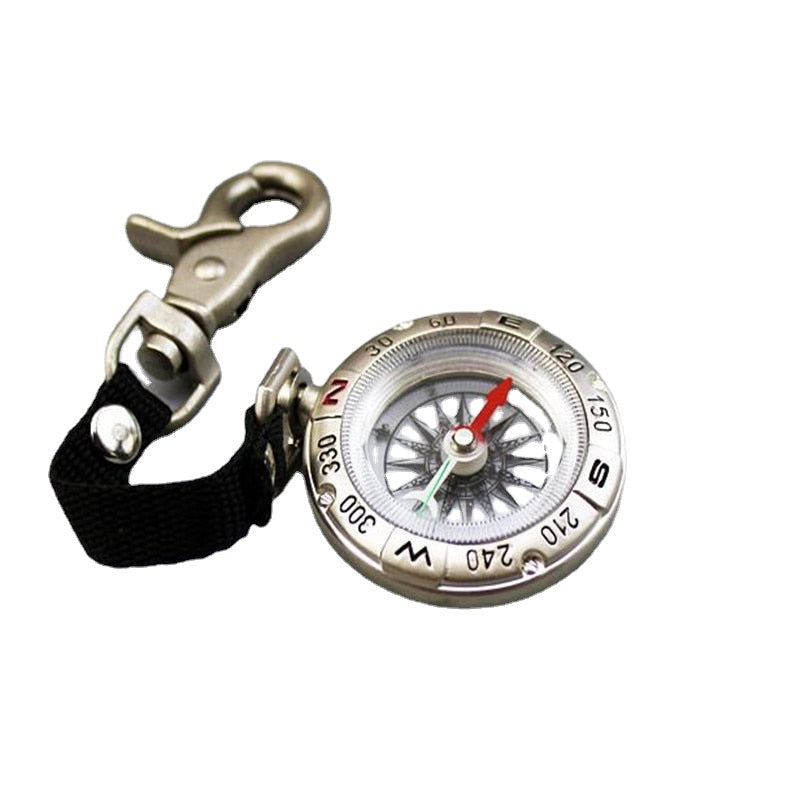 Portable Keychain Compass for Camping, Hiking, and Outdoor Sports Equipment