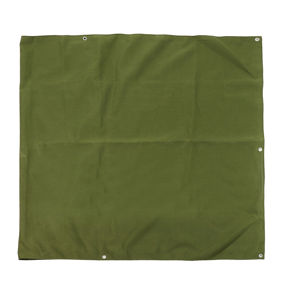Heavy Duty Army Green Canvas Tarp - Waterproof, Dustproof Cover for Truck, Boat, Store, Roofing Sheets