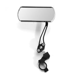 360 Degree Rotating Rearview Mirrors - Adjustable Aluminum Alloy for Cycling & Motorcycles