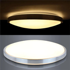 Modern Acrylic LED Ceiling Light, 12W/24W Round Flush Mount Panel for Kitchen, AC110-220V