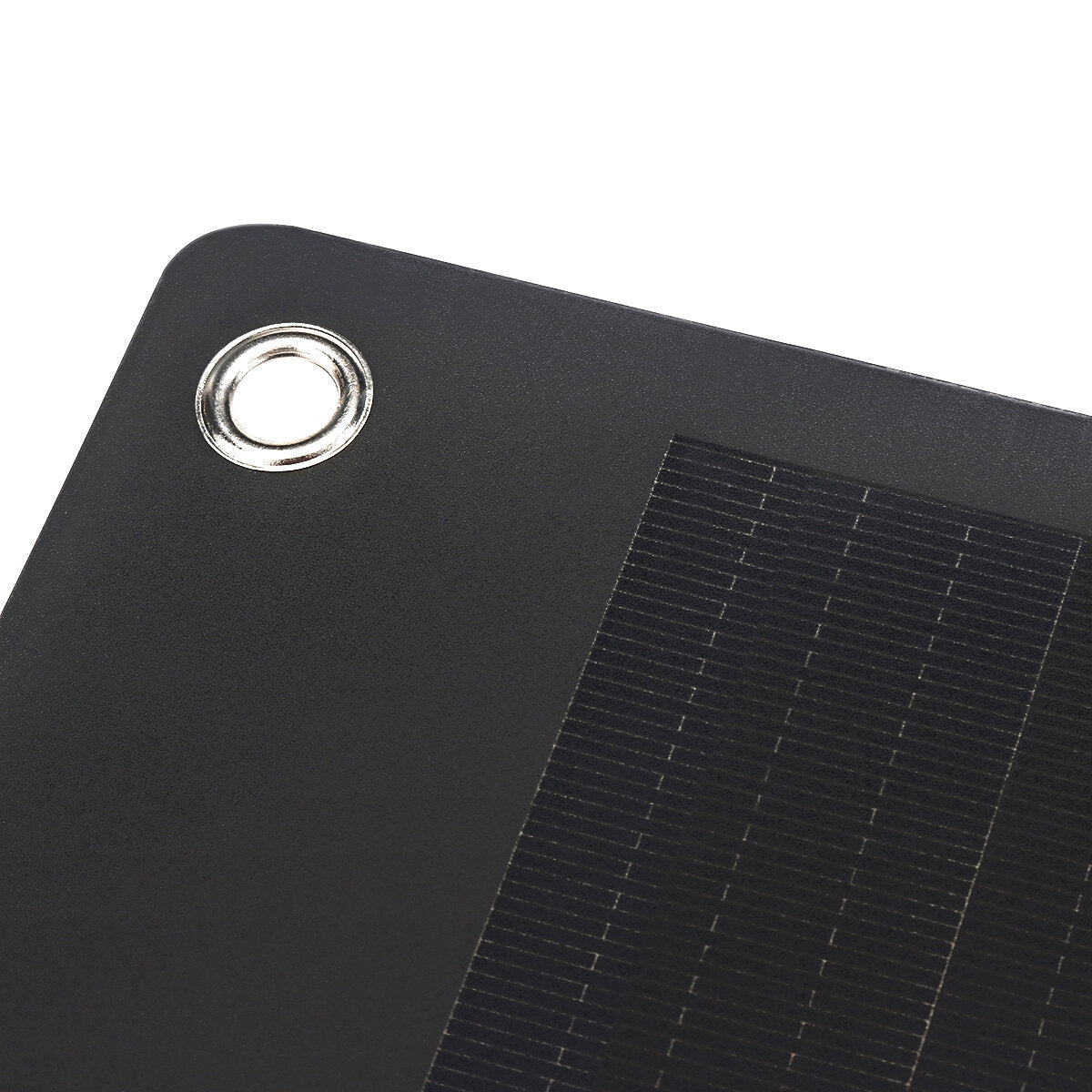 Flexible 25W/50W 19V Solar Panel PET Monocrystalline Cell Battery Charger with DC & USB Output for Camping, RV, Yacht, Car, Truck