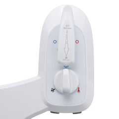 Dual Cold & Hot Water Nozzle Spray Non-Electric Bidet for Toilet Seat Cleaning