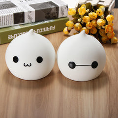 7-Color Changeable USB LED Silicone Waterdrop Night Light Lamp for Babies and Children