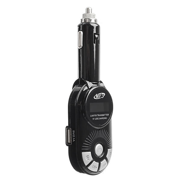 Wireless Bluetooth Car Kit MP3 Player FM Transmitter with Dual USB Charging and SD/TF Card Support