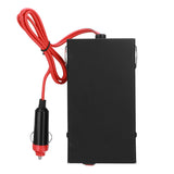 1500W Solar Power Inverter 12V/24V DC to 220V AC Converter with 4 USB Ports for Car