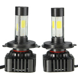 V8 40W 4800LM 6000K White COB LED Car Headlights - Pair