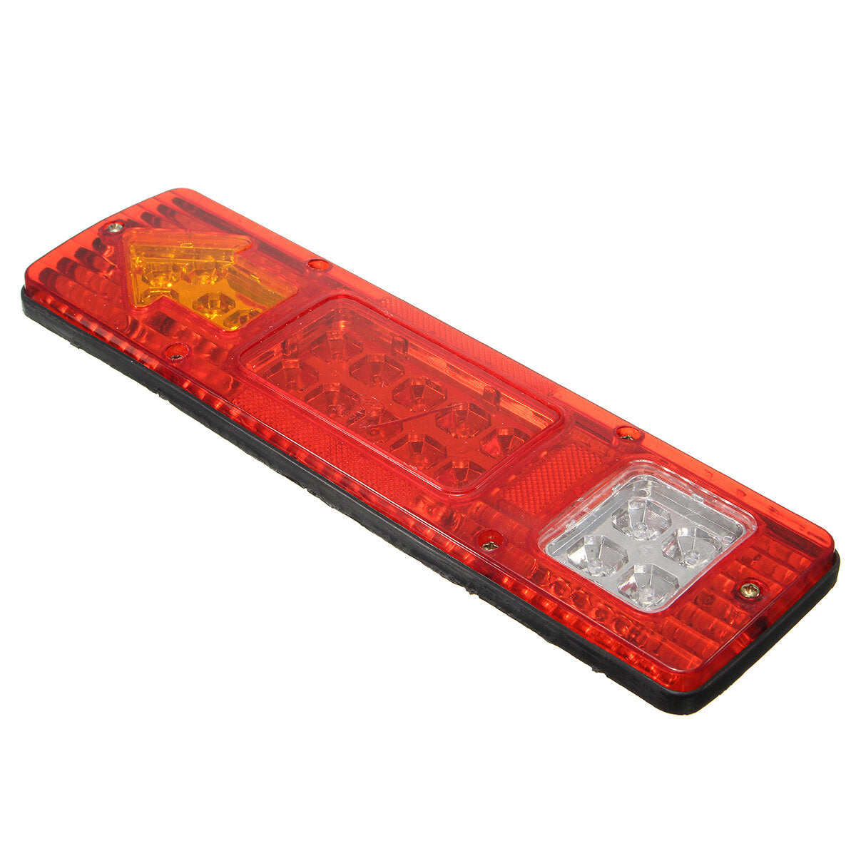 1.5W 24V LED Brake Tail Light Turning Signal Lamp - Red, Universal Fit, High Brightness