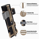 Tactical Rescue Tourniquet - Rapid Hemostatic Control, Single-Handed Use for Outdoor Hiking Emergencies