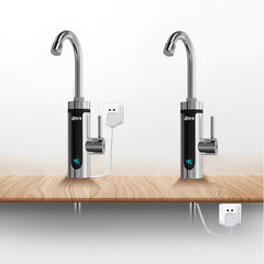 Instant Electric Hot Water Faucet - Digital Display, Fast Heating for Household Kitchen