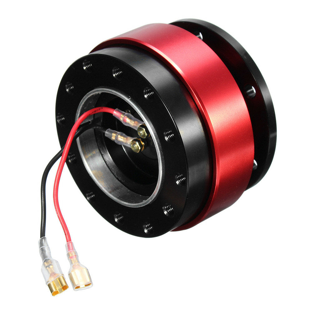 Universal Aluminum Alloy Steering Wheel Quick Release Hub Adapter Kit