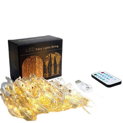 3M Sound-Activated USB Curtain Lights for Christmas, Bedroom, and Wedding Decorations