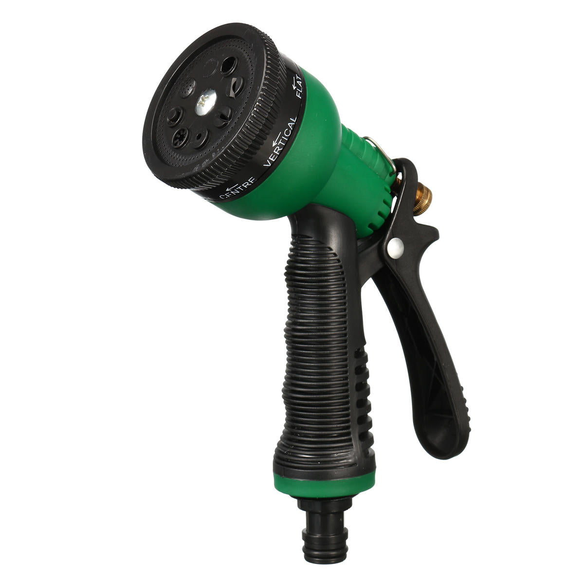 Green Car High Pressure Washer Hose with Metal Nozzle for Garden and Lawn Water Spray