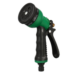 Green Car High Pressure Washer Hose with Metal Nozzle for Garden and Lawn Water Spray