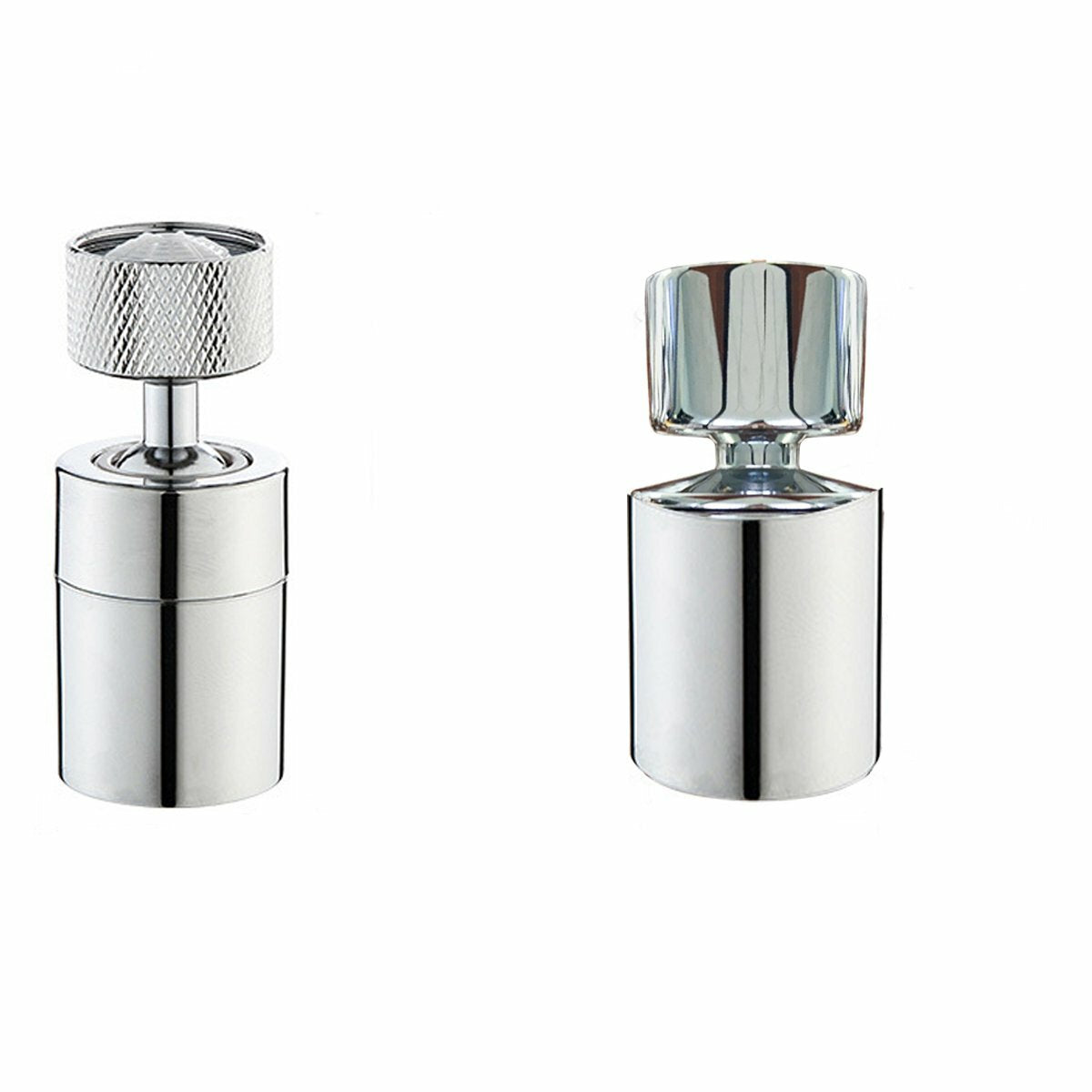 360 Degree Rotating Universal Splash Filter Faucet Extender - Silver