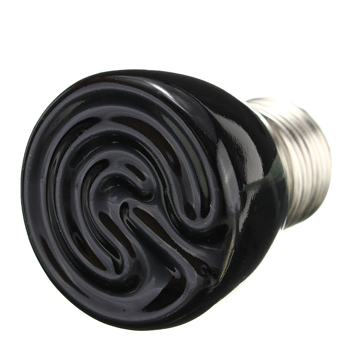 45MM Black Infrared Ceramic Heat Lamp Bulb for Reptile Pets Brooder AC220V