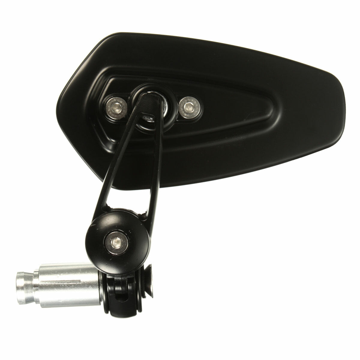 2Pcs 7/8" 22mm Motorcycle Handlebar End Mirrors Aluminum for Triumph Speed Triple Universal Rearview