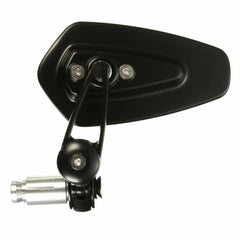 2Pcs 7/8" 22mm Motorcycle Handlebar End Mirrors Aluminum for Triumph Speed Triple Universal Rearview
