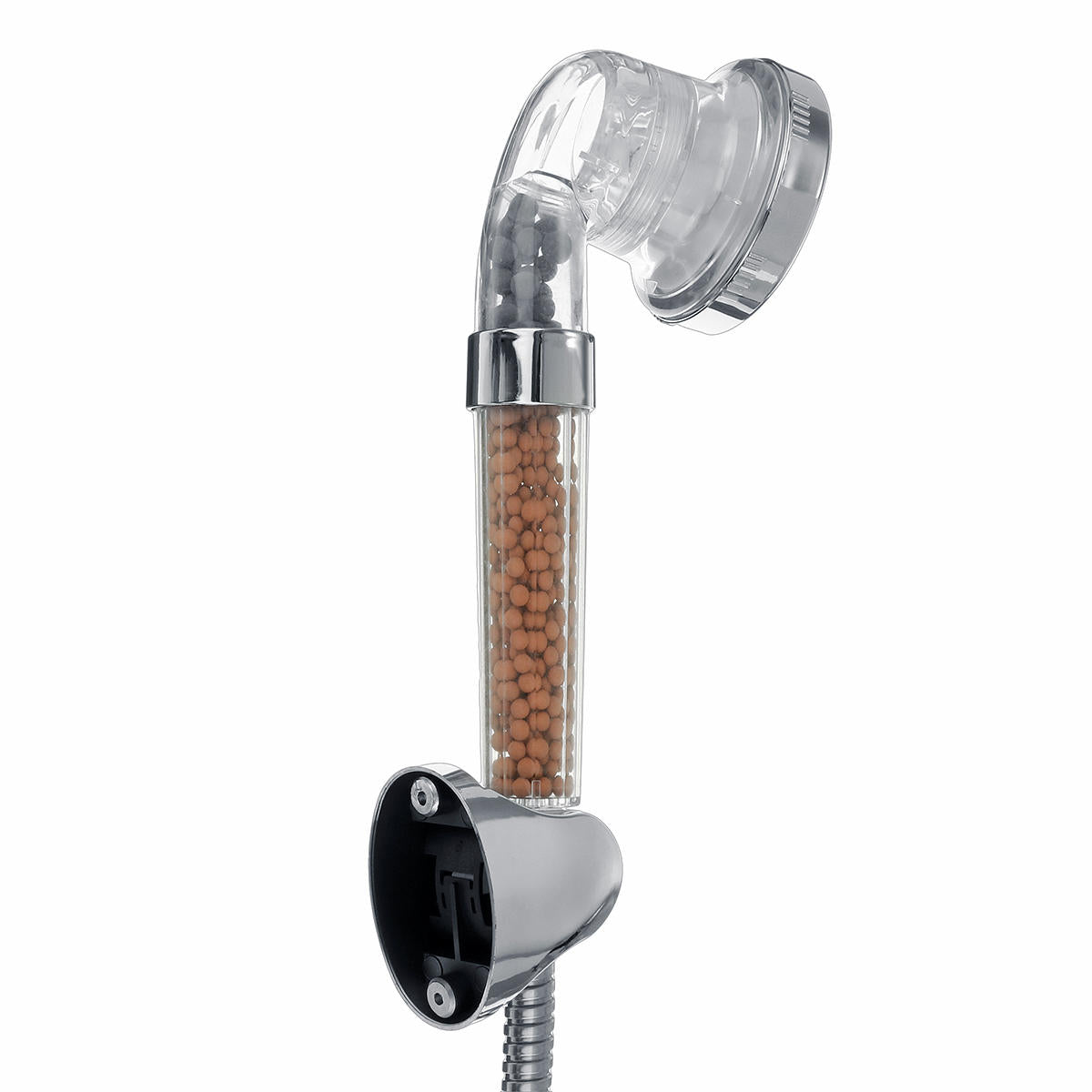 High Pressure Handheld Shower Head with Adjustable 3 Modes and Filter Stones for Bathroom