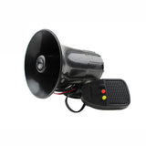 12V Car & Motorcycle Three-Tone Loudspeaker - High Volume, Clear Sound