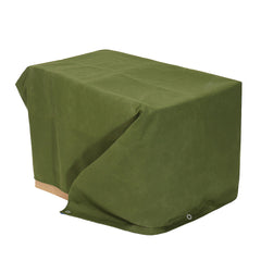 Heavy Duty Army Green Canvas Tarp - Waterproof, Dustproof Cover for Truck, Boat, Store, Roofing Sheets