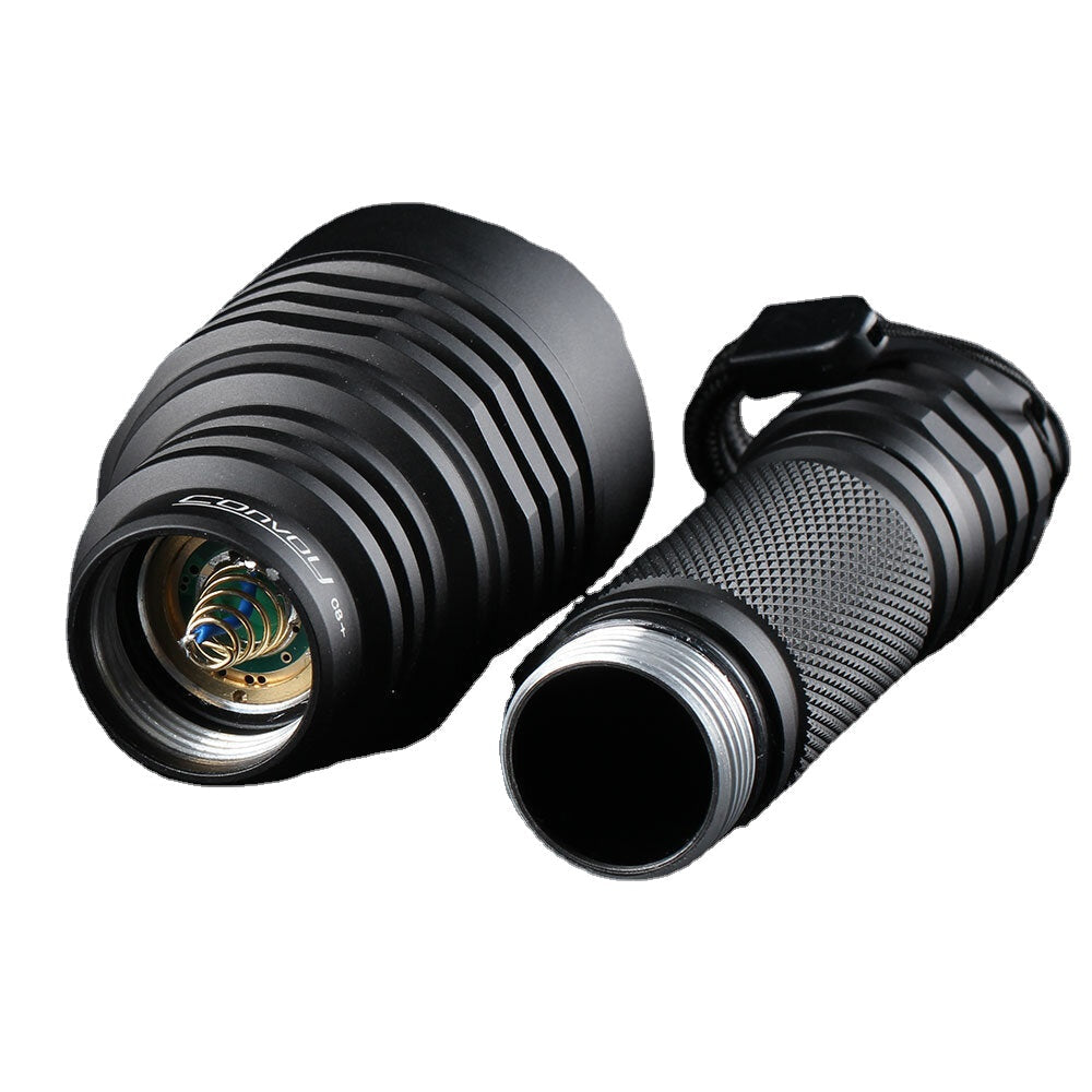 2000 Lumens LED Flashlight C8 - 6500K/5000K, 18650 Battery, Work Lamp, Outdoor Hunting Torch