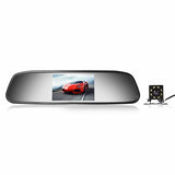 4.3" Wireless Rear View Mirror Backup Monitor Display