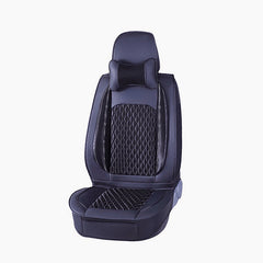 5D Breathable PU Leather Car Seat Cover Set - Full Surround Universal Seat Protector