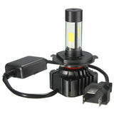 V8 40W 4800LM 6000K White COB LED Car Headlights - Pair