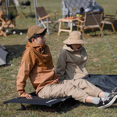 Portable Outdoor Folding Camping Bed - Breathable Nylon, 150kg Capacity, Ideal for Travel and Noon Breaks