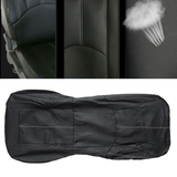 9PCS Universal PU Leather Car Seat Cover Set - Front & Rear Cushion Protectors