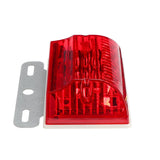 24V 6500K White LED Side Marker Lights Indicator Lamps for Truck Van Pickup Trailer - 2PCS