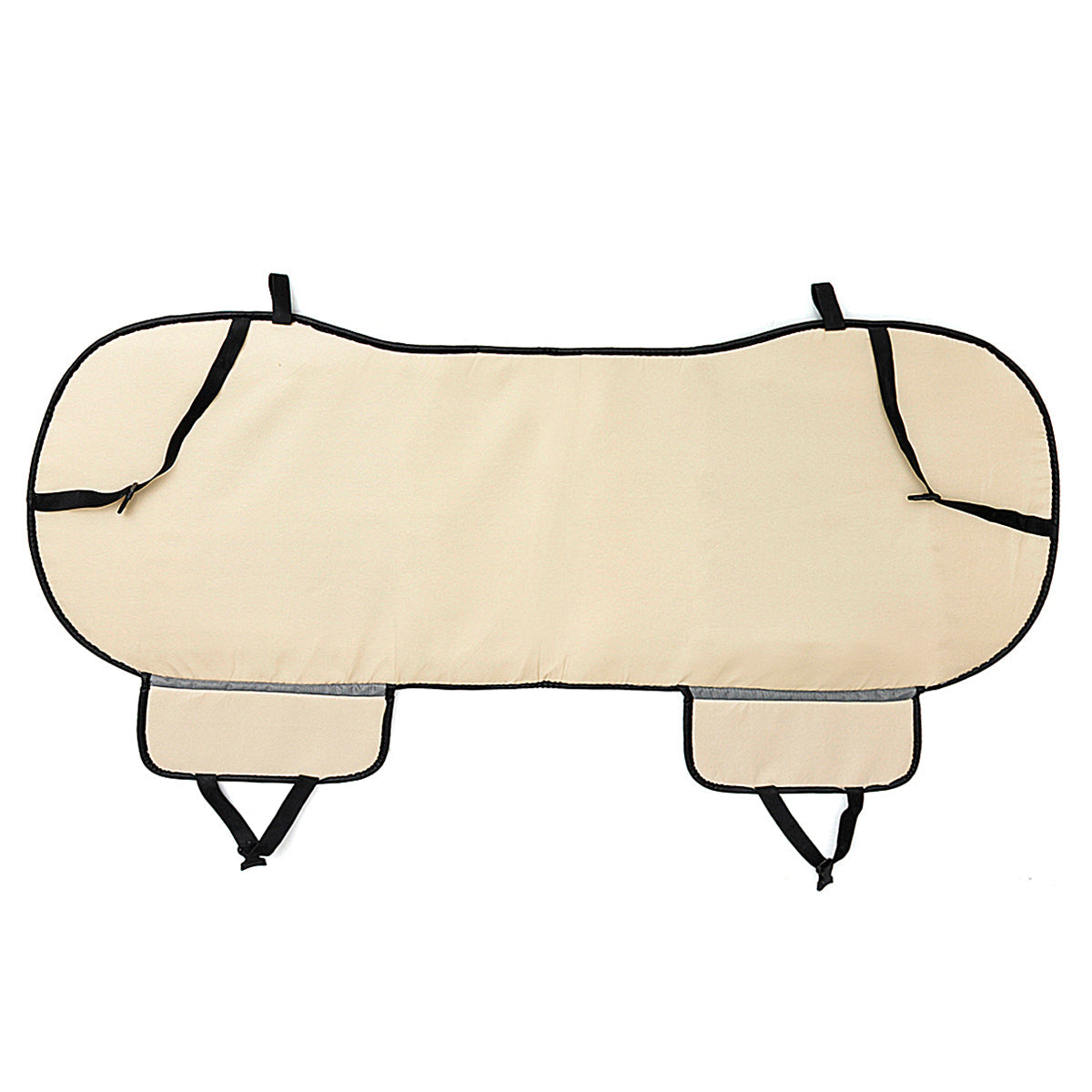 Universal PU Leather Car Rear Seat Cover - 138x49cm Seat Protector Cushion Pad