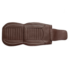 Universal PU Leather Car Seat Mat Cover - 4 Colors, Wear-resistant, Breathable Cushion Pad