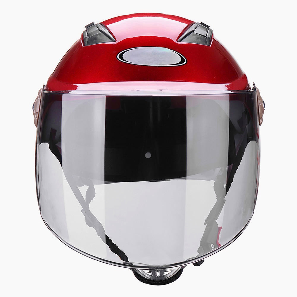 Motorcycle Electrocar Half Face Helmet for Cycling, Outdoor Riding, and Sports Protection