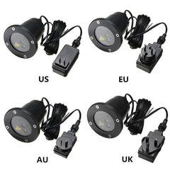 Remote Xmas Pattern Waterproof Projector Light for Garden and Christmas Tree Decoration