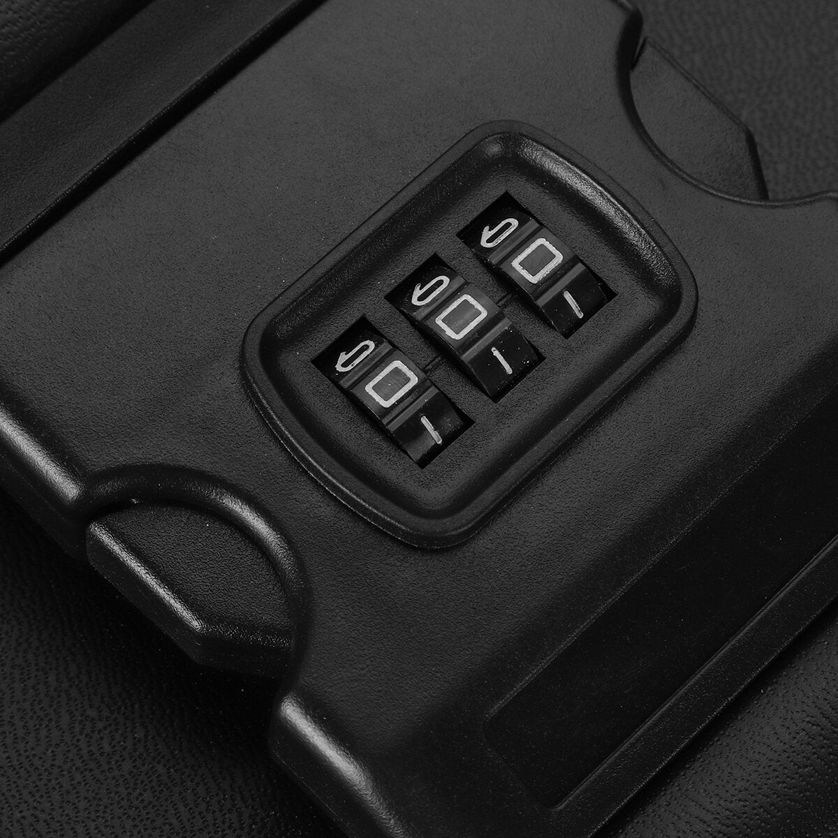 Motorrad-Satteltaschen aus PU-Leder, schwarz, Passwortschloss, universelle Passform, seitliche Aufbewahrung, 1 Paar