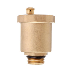 G1/2 Brass One-Way Air Vent Valve - Automatic Pressure Release for Solar Water Heater Safety