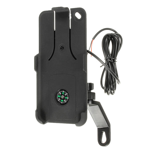 Universal Waterproof Phone GPS USB Holder for 4.7-5.5 inch iPhone 6/6s/7, 12-85V Compatibility