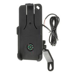 Universal Waterproof Phone GPS USB Holder for 4.7-5.5 inch iPhone 6/6s/7, 12-85V Compatibility