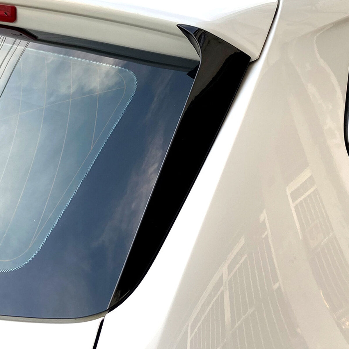 2Pcs Car Rear Window Side Spoiler Air Splitter - Enhance Aerodynamics and Style