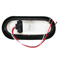 LED Stop Lights Side Marker Turn Signal Lamp Surface Mount Oval 17x8.2cm for Trailer/Truck